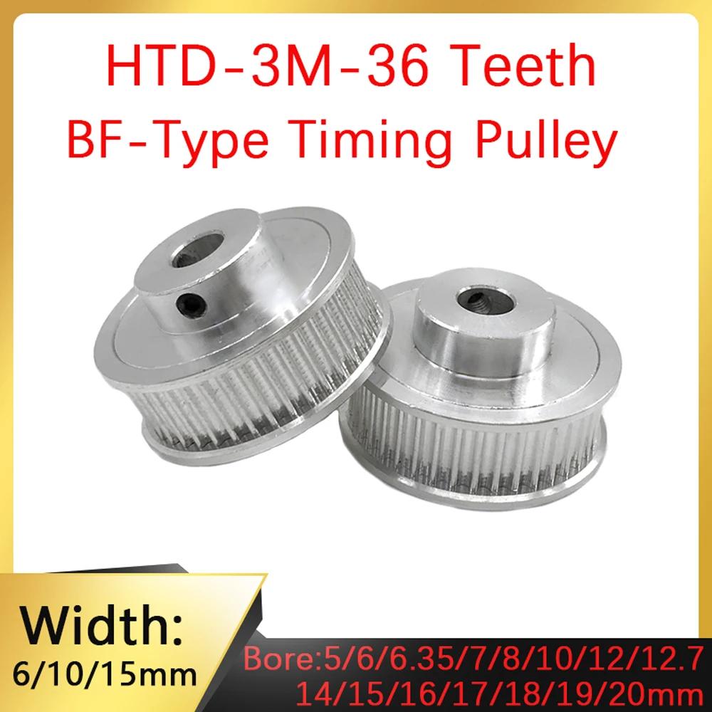BF Ÿ HTD3M Ÿ̹ ˷̴  Ȧ, DIY   ܱ⿡  3M 36 T , 4 5 6 7 8 10-20mm, 36 